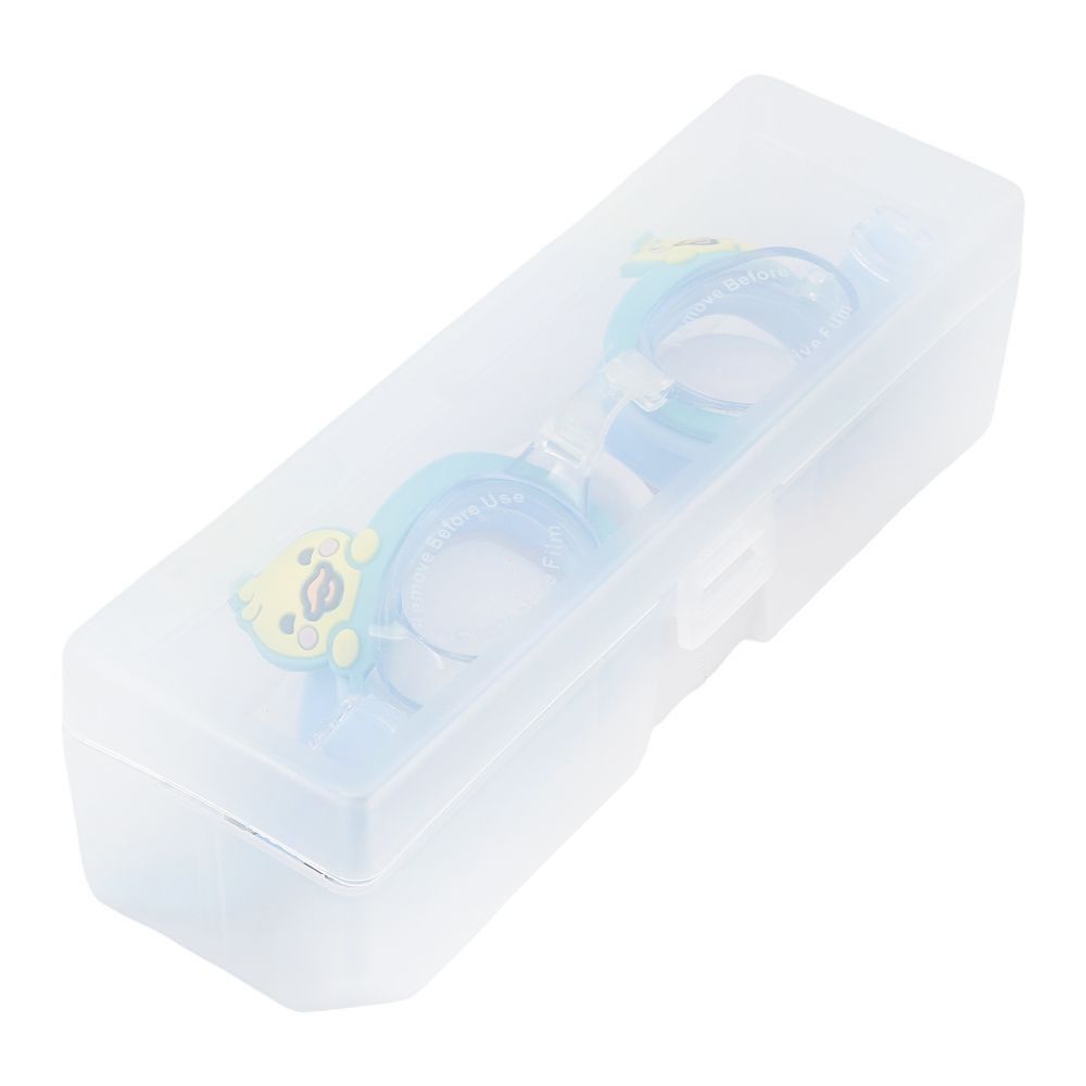 Swimming Goggles UV Shield Anti Fog Soft Silicone, Blue, JR2AF - Image 7