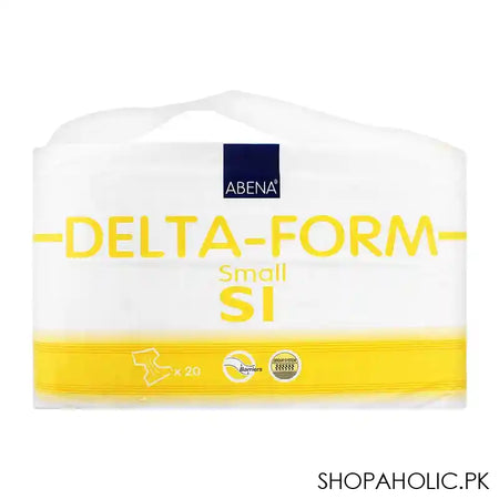 Abena Delta-Foam Adult Diapers, Small S1, 60-85cm, 20-Pack - Main Image