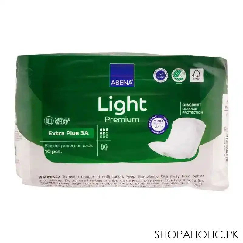 abena light bladder protection pad extra plus 3a, 10 pack main image