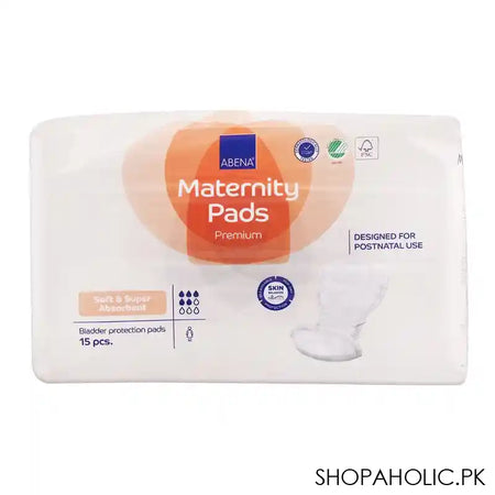 Abena Maternity Premium Bladder Protection Pads, 15-Pack - Main Image