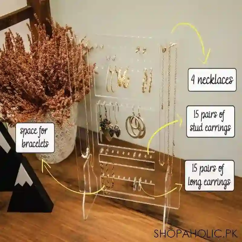 acrylic jewellery stand image4