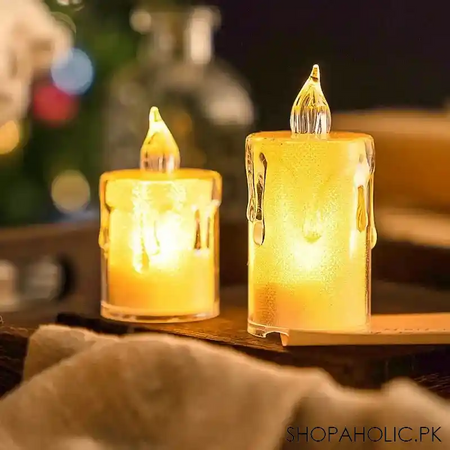 acrylic led candle image3