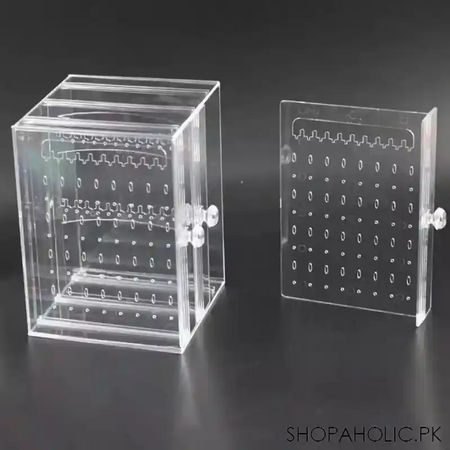 acrylic transparent jewelry organizer image3