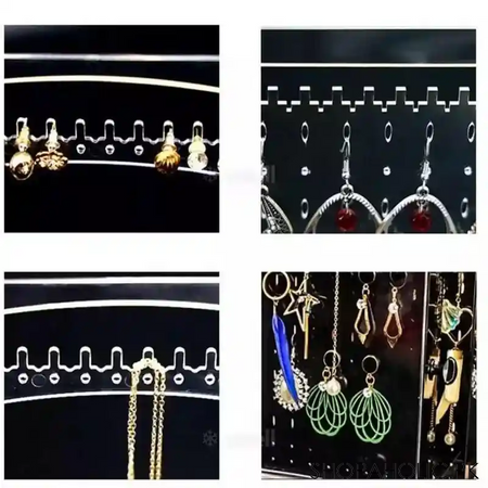 acrylic transparent jewelry organizer image4