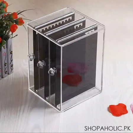 acrylic transparent jewelry organizer image5