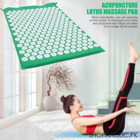 acupressure stress relief fitness yoga mat image2
