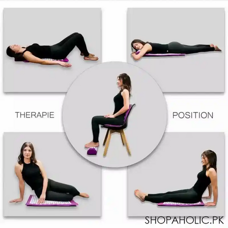 acupressure stress relief fitness yoga mat image5