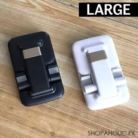 adjustable folding desktop mobile phone stand image5