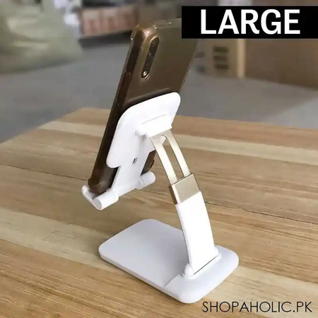 adjustable folding desktop mobile phone stand image7