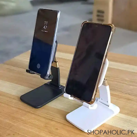 adjustable folding desktop mobile phone stand main image