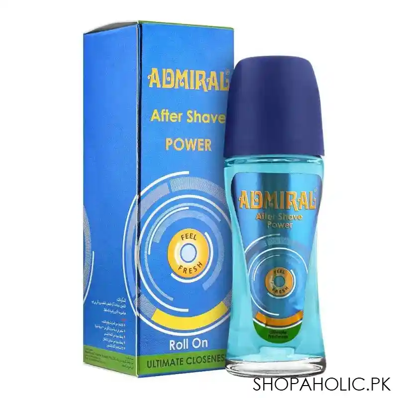 admiral after shave power roll on, ultimate closeness, 50ml main image