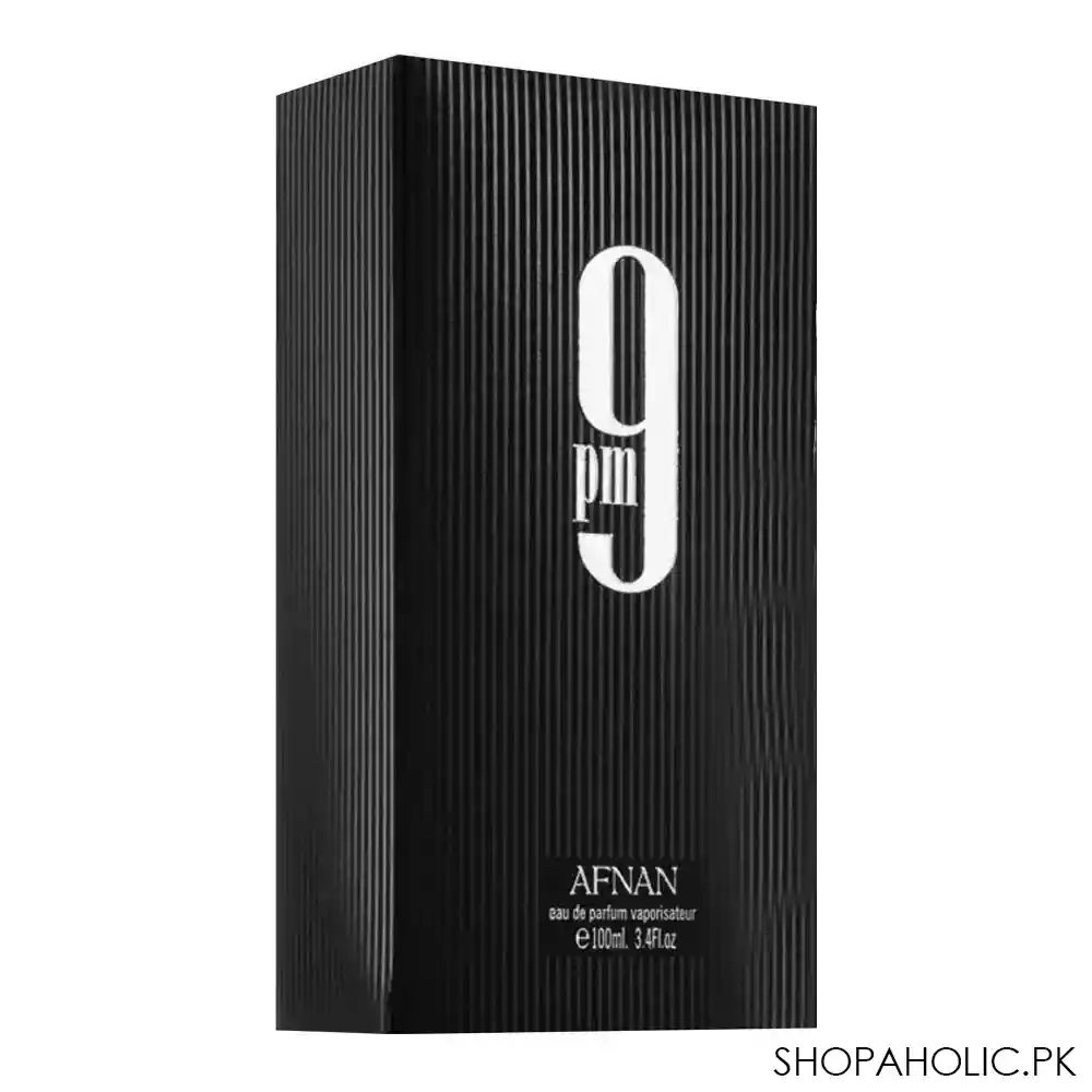 afnan 9 pm eau de parfum, for men, 100ml image2