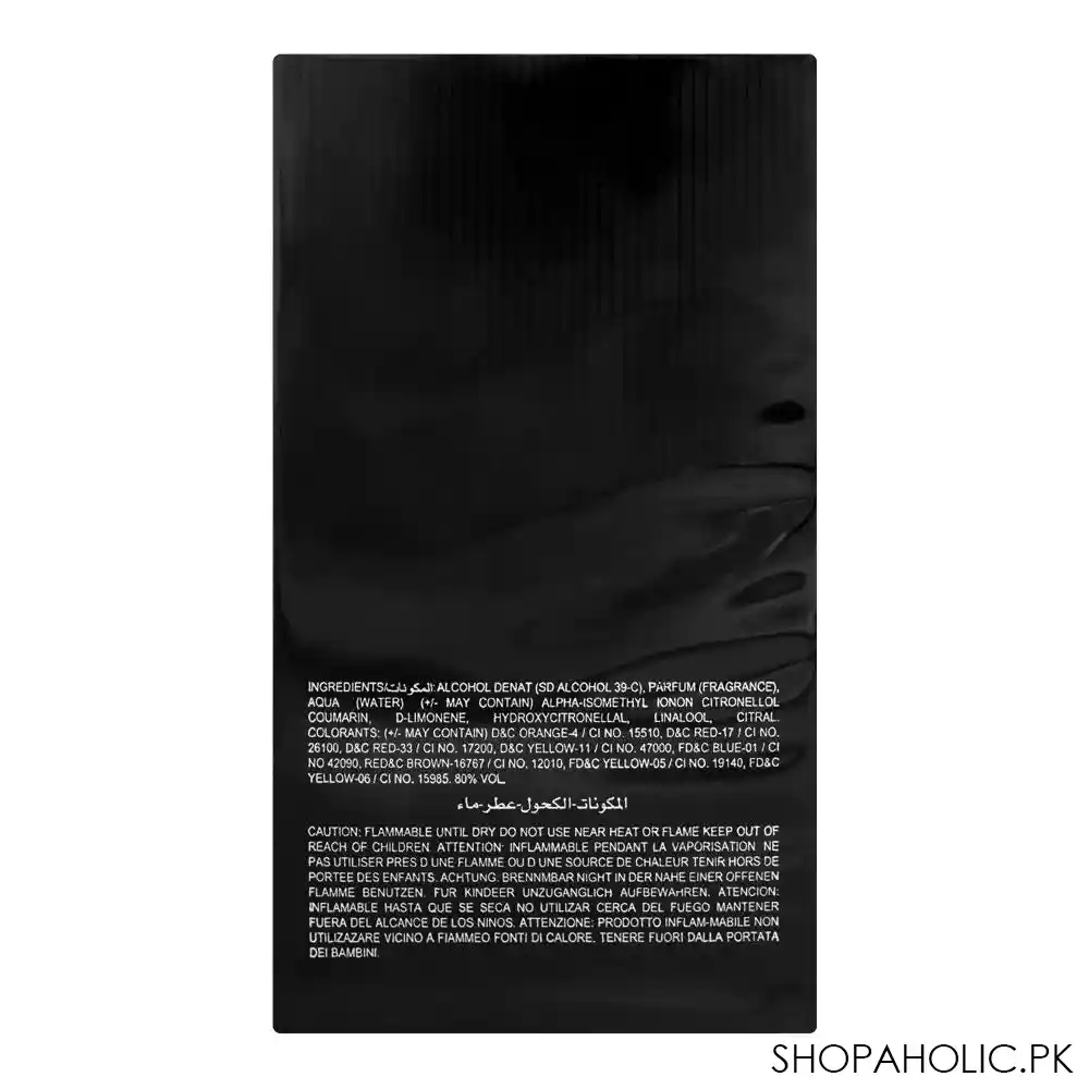 afnan 9 pm eau de parfum, for men, 100ml image3