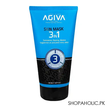 Agiva Professional 3-In-1 Cleansing/Scrub/Skin Mask, 150ml - Main Image