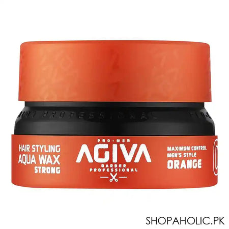 Agiva Professional Strong Hair Styling 01 Aqua Wax Orange, 155ml - Main Image