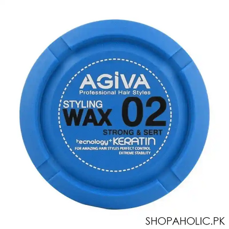 agiva professional strong & sert hair styling wax, 02, 175ml image3