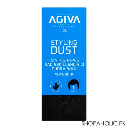 Agiva Professional Styling Dust Flexible, 01 Hold Matt Shapes Powder Wax, 20g - Main Image
