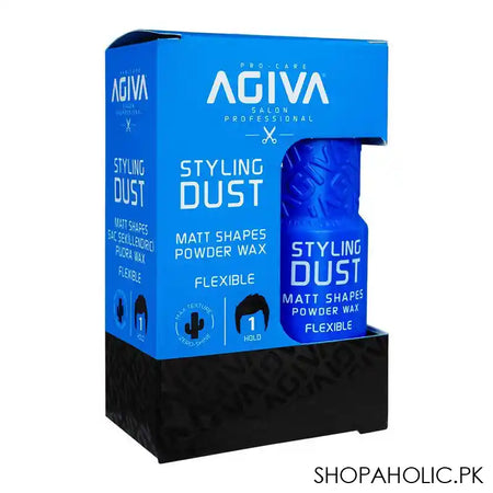Agiva Professional Styling Dust Flexible, 01 Hold Matt Shapes Powder Wax, 20g - Image 5