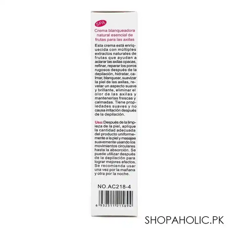 aichun beauty whitening cream for sensitive areas, collagen & milk quick whitening, 50ml image4