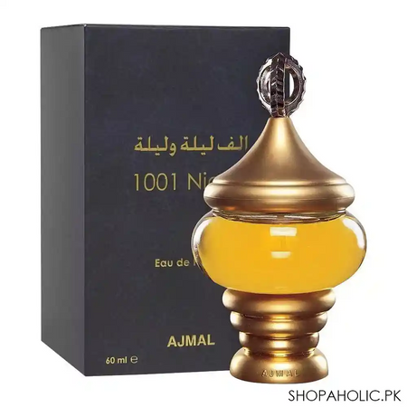 ajmal 1001 nights eau de parfum, for women, 60ml main image
