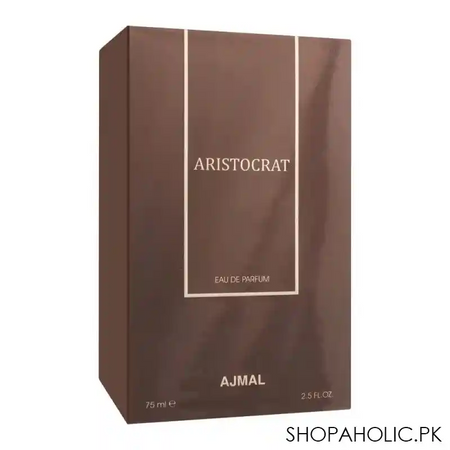 ajmal aristocrat eau de parfum, fragrance for men, 75ml image2