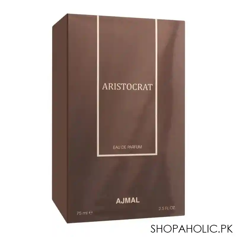 ajmal aristocrat eau de parfum, fragrance for men, 75ml image2