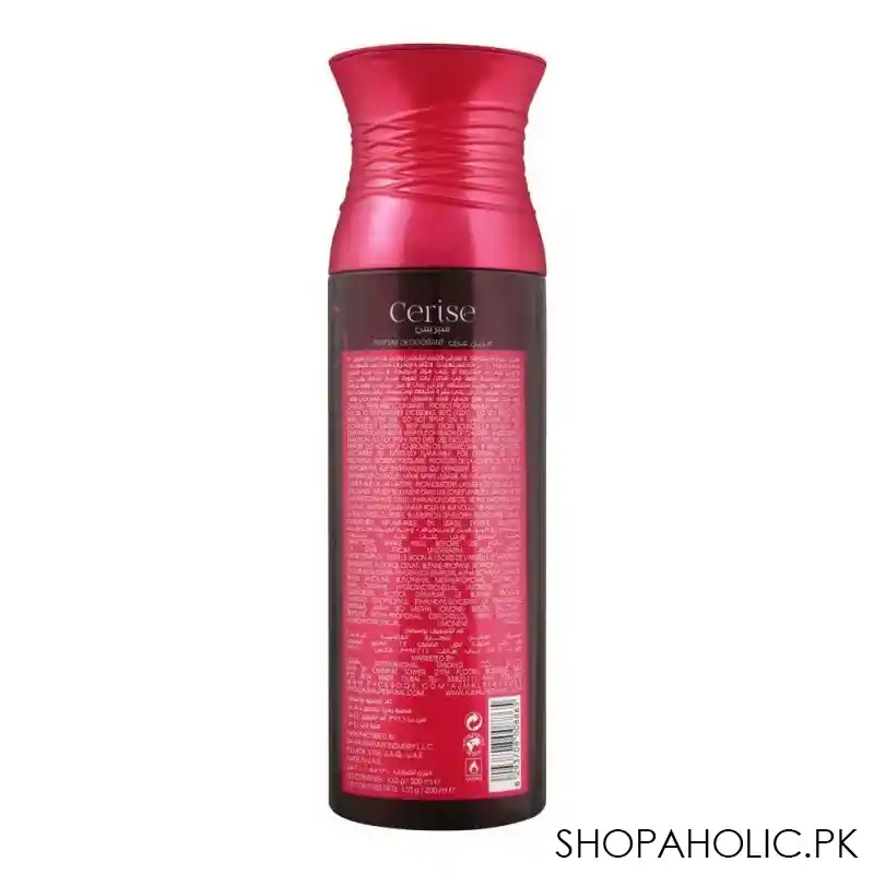 ajmal cerise pour femme deodorant, 200ml image2