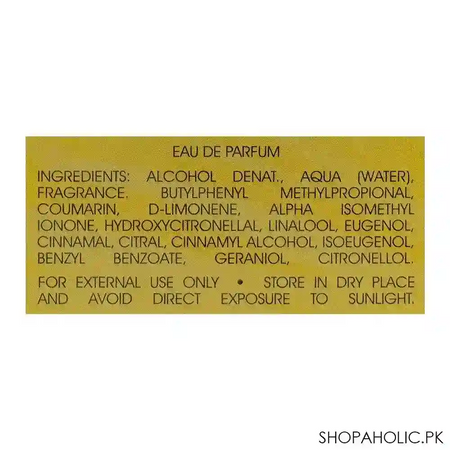 ajmal gold man eau de parfum, for men, 100ml image3