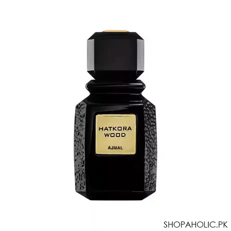 ajmal hatkora wood eau de parfum, fragrance for men & women, 100ml image2