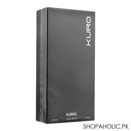 ajmal kuro eau de parfum, for men, 90ml main image