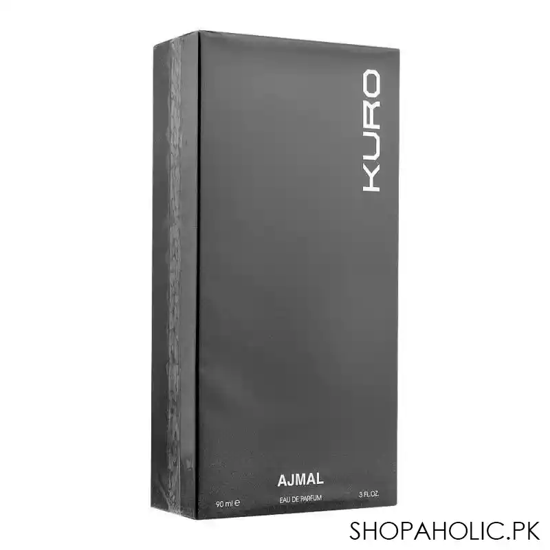 ajmal kuro eau de parfum, for men, 90ml main image
