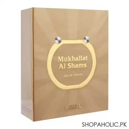 ajmal mukhallat al shams eau de parfum, fragrance for men & women, 50ml image2