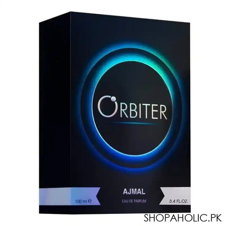 Ajmal Orbiter, Perfume For Men, Woody Ambery Scent, Eau de Parfum, 100ml - Image 2