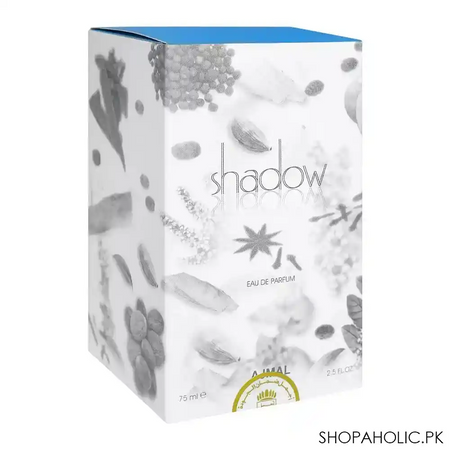 ajmal shadow eau de parfum, for men, 75ml image2