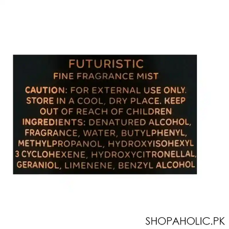 al arij futuristic fragrance mist, 250ml image3