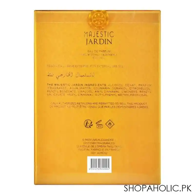 alexandre.j the art deco the majestic oud eau de parfum, for men & women, 100ml image3