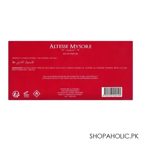 alexandre.j the collector altesse mysore eau de parfum, for men & women, 100ml image3