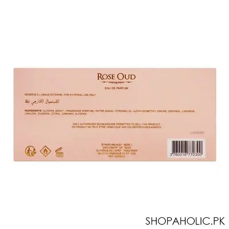 alexandre.j the collector rose oud eau de parfum, for women, 100ml image3