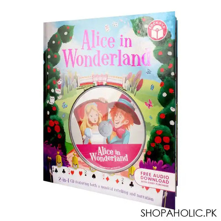 Alice In Wonderland Book With CD - Main Image
