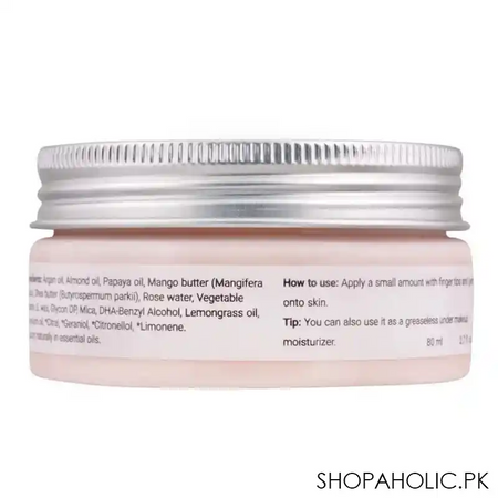 aliya b spa shop oriental spa almond & rose skin whitening face cream, skin whitening cream, 80ml image2