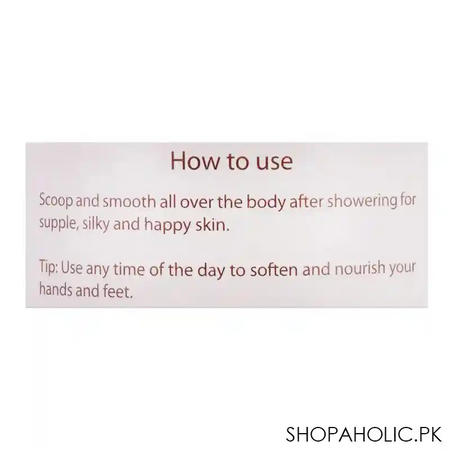 aliya b spa shop papaya and geranium body butter aqua, handmade, 150ml image3