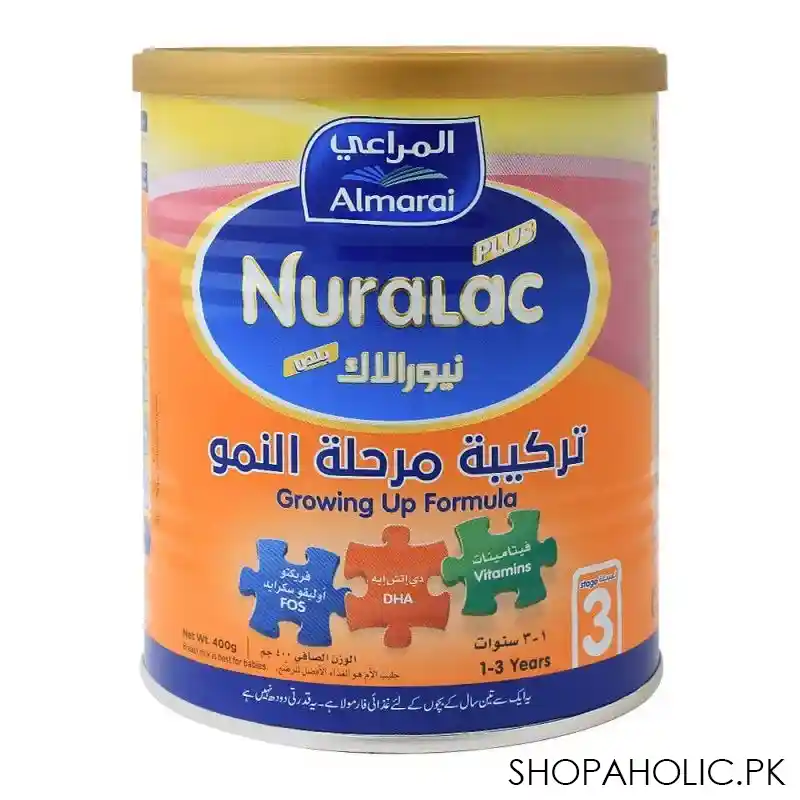 almarai nuralac plus, stage 3, growing up formula, 400g main image