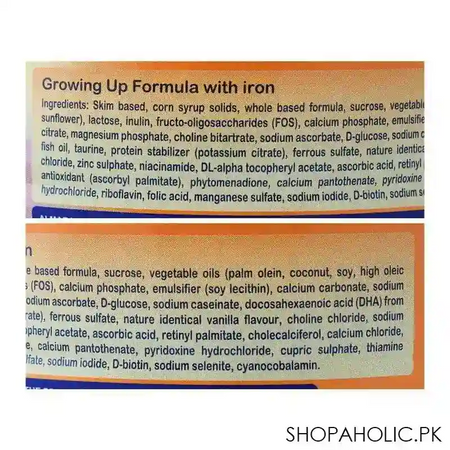 almarai nuralac plus, stage 3, growing up formula, 400g image3