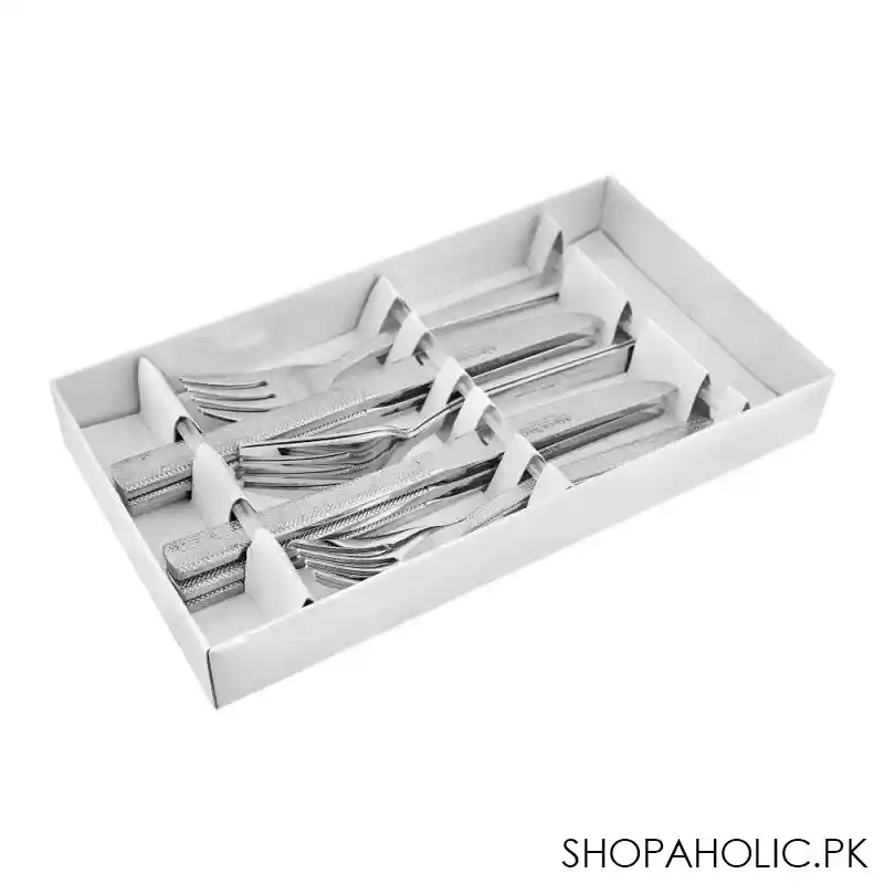 alpen berg fruit knife + fork, 12 pack, yy109 main image