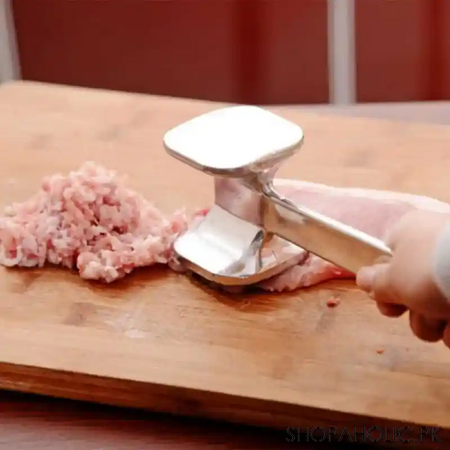 aluminum double side meat tenderizer with hammer image3