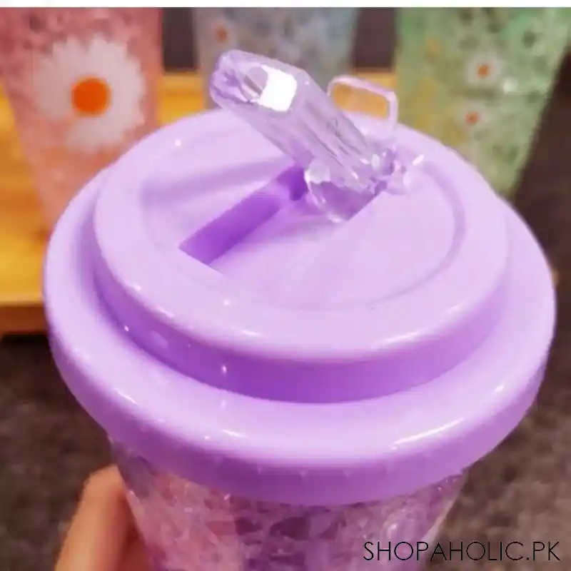Buy Amazing Ice Water Cup With Lid And Straw in Pakistan – Shopaholic.pk