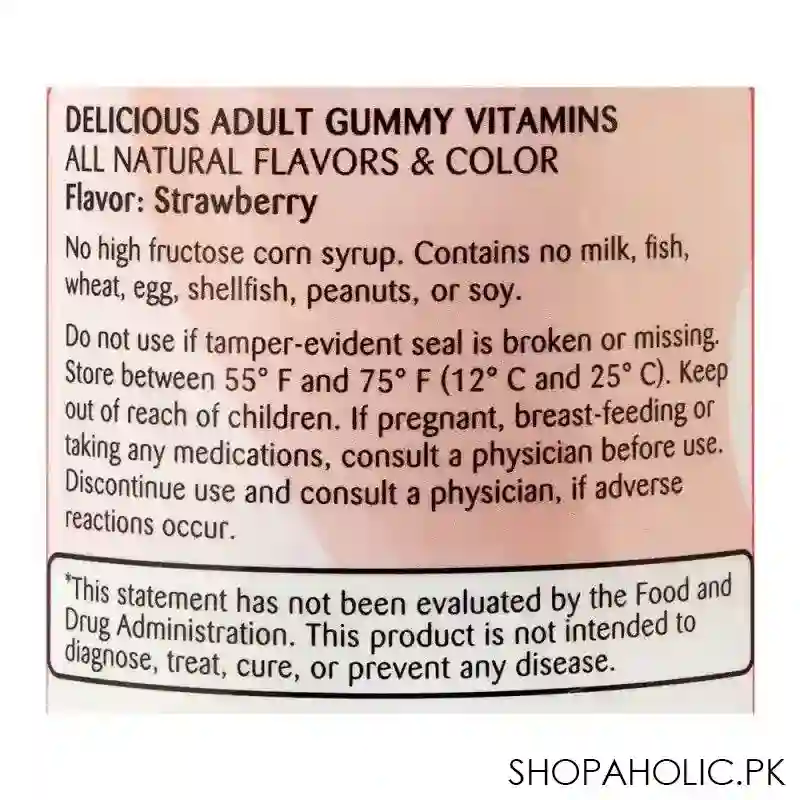 Buy Amerix Biotin, 5000mcg, 60 Adult Gummy Vitamins – Shopaholic.pk