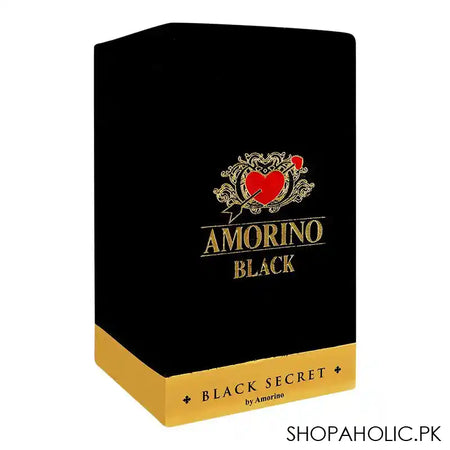 Amorino Black Secret, Eau de Parfum, For Men & Women, 100ml - Image 2