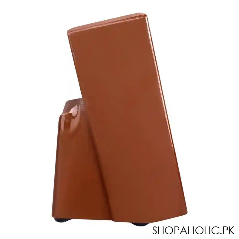 Amwares Mango Wood 14 Slot Knife Block, 008003 - Image 2