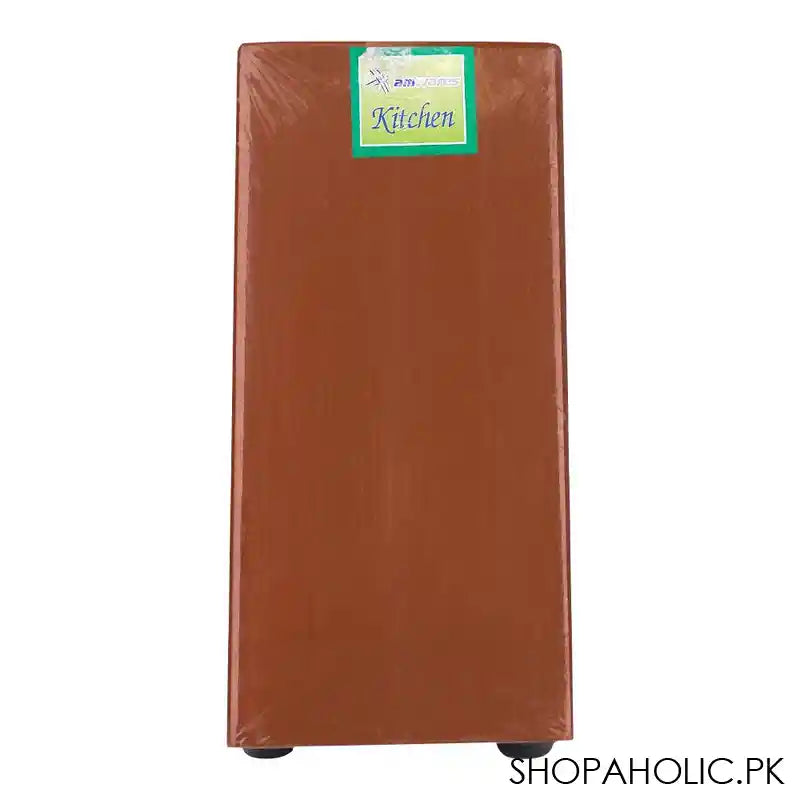 Amwares Mango Wood 14 Slot Knife Block, 008003 - Image 4